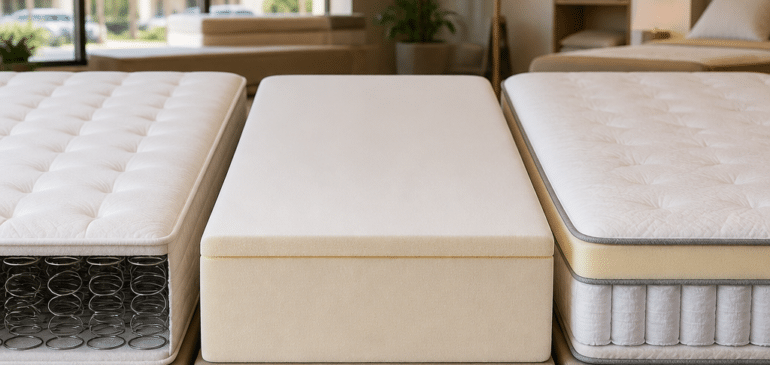 Innerspring vs Foam vs Hybrid: Orange County Buyer’s Guide